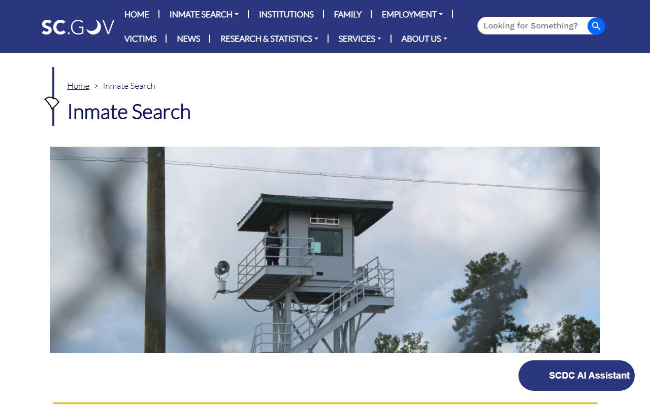 Calhoun County inmate records SCDC inmate search disclaimer